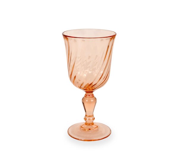 Verre - Vague rose