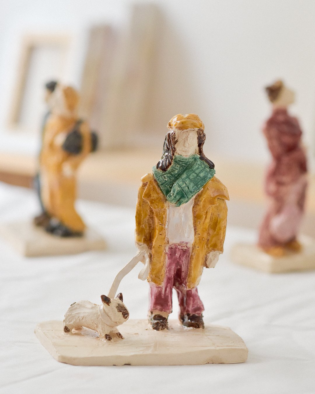 Madame Dessine - La dame et son chien