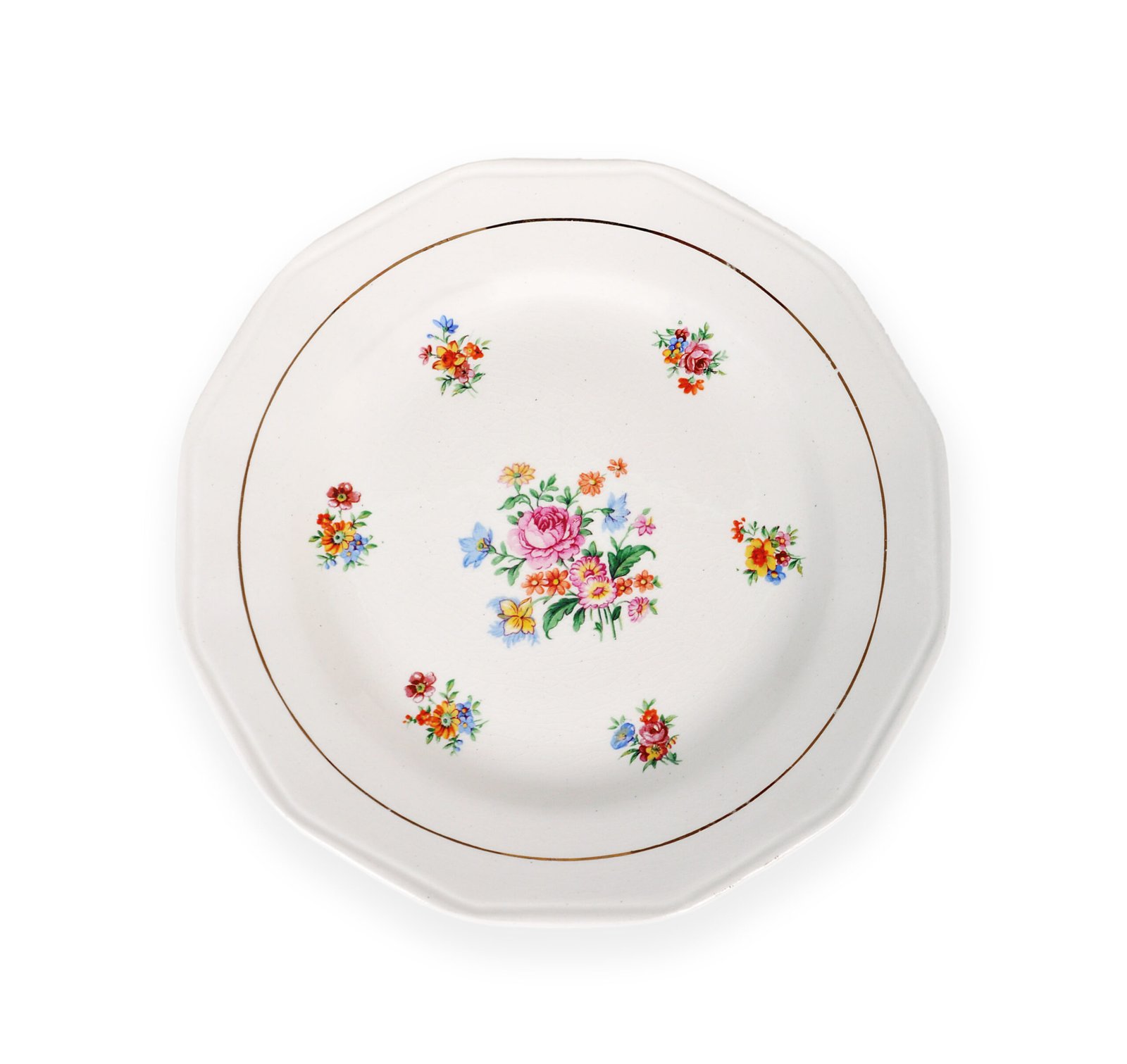 Assiettes x 10 - Petite romance