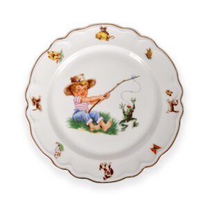 Assiette - la pêche kids