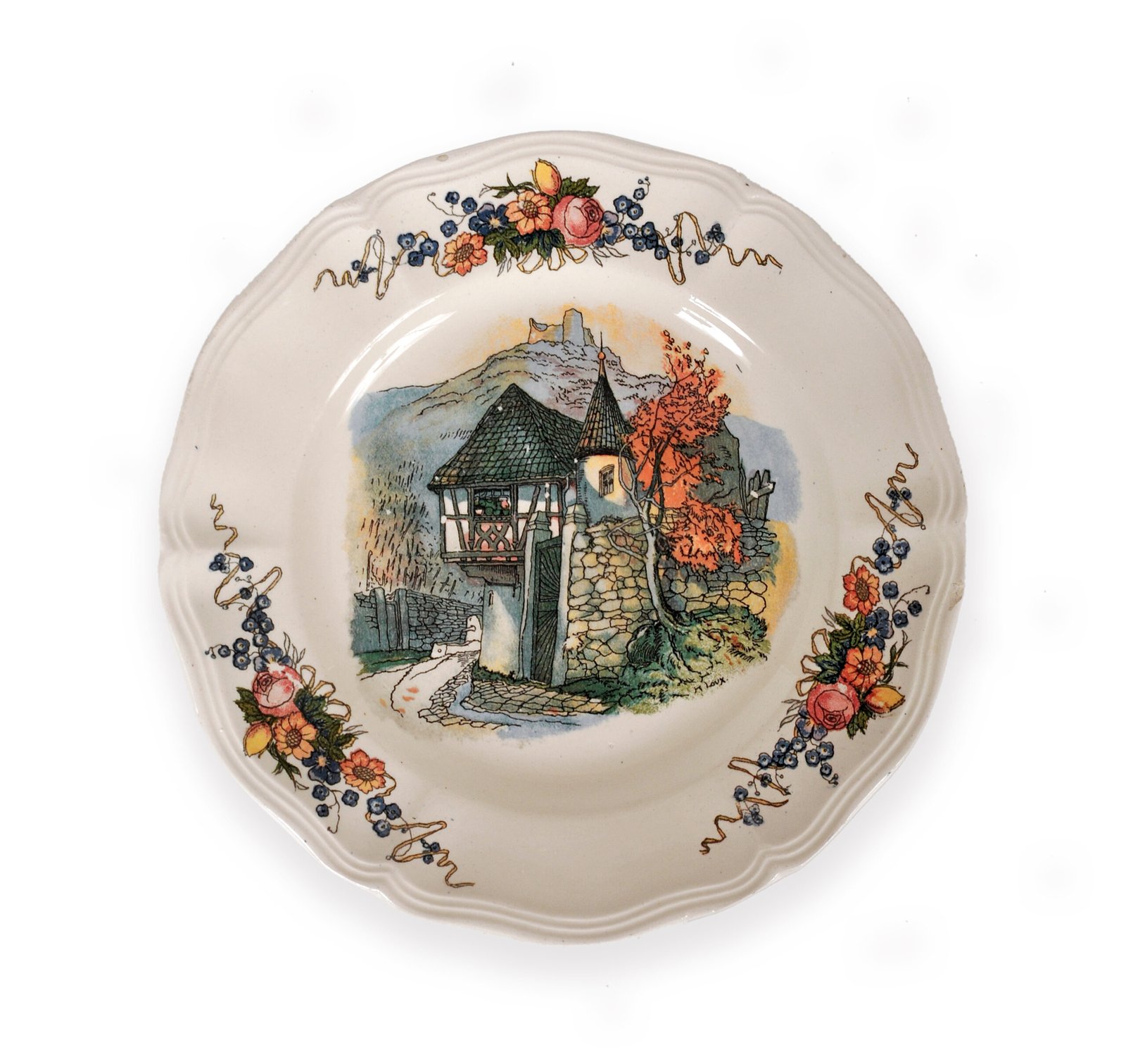 Assiettes dessert x 6 - Giverny