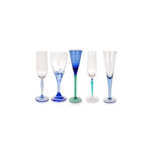 Verres x 8 - Flûte Colors