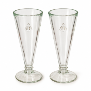 Verres x 2 - Abeilles